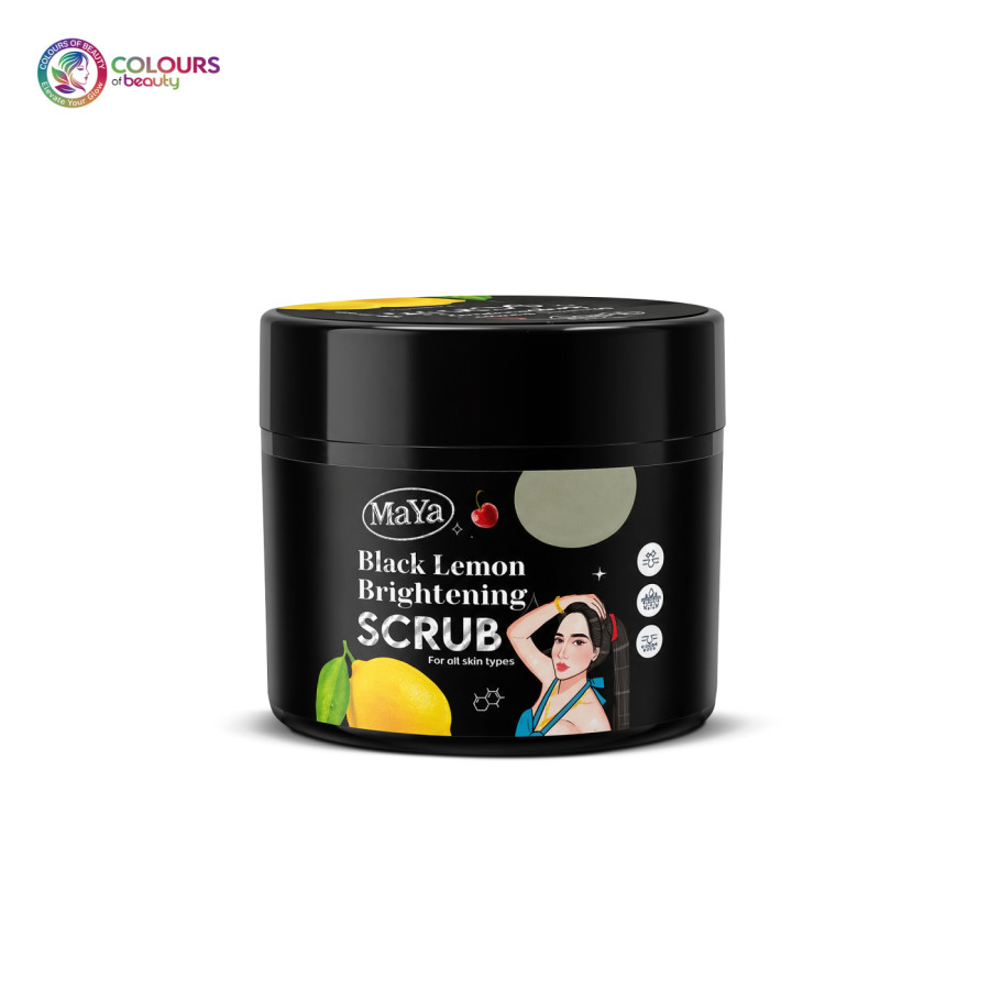 MaYa Black Lemon Brightening Scrub