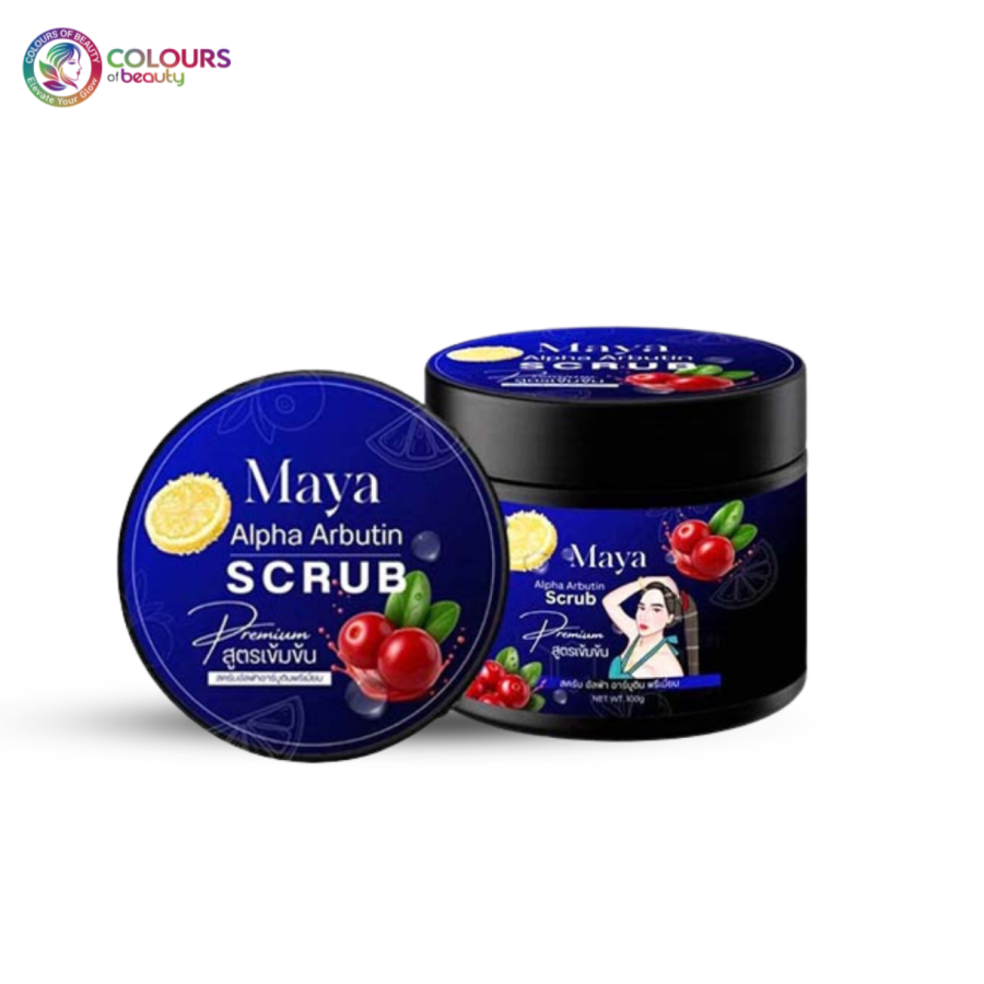 Maya Alpha Arbutin Scrub