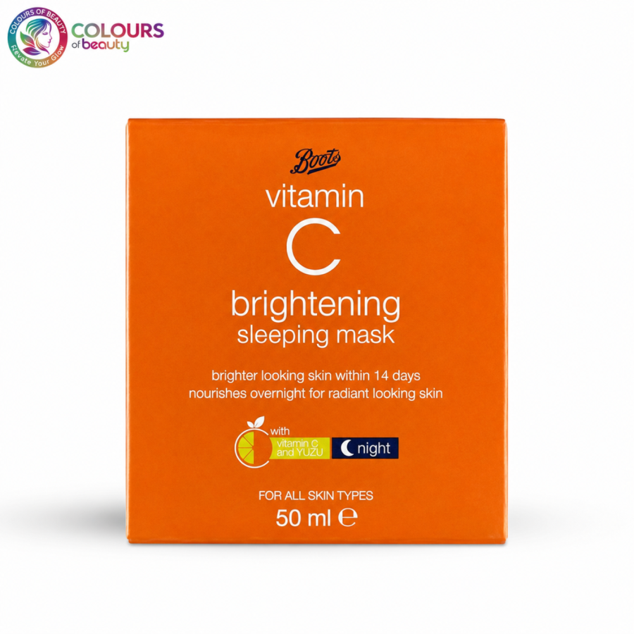 Boots Vitamin C Brightening Sleeping Mask Cream 50ml