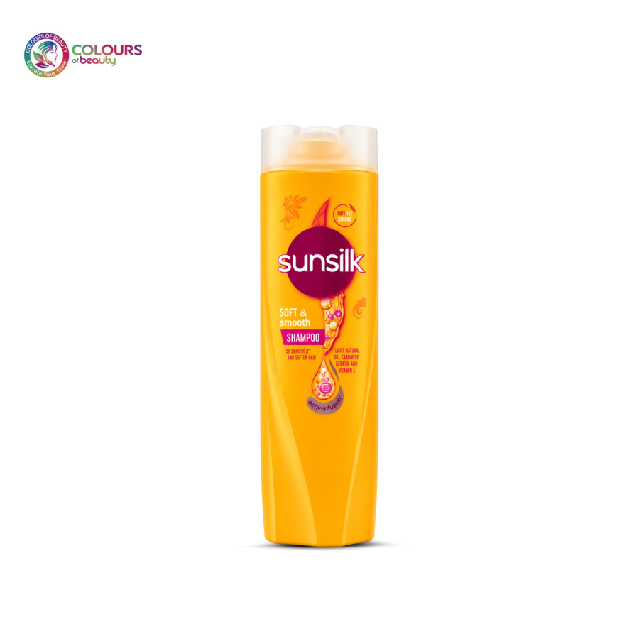 Sunsilk Soft &amp; Smooth Shampoo 160ml (Yellow)