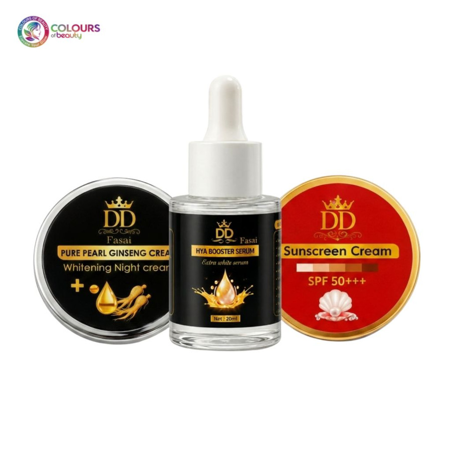 DD Set 2 (Black Colour , Sunscreen Cream Red)